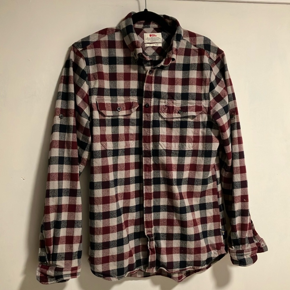 Fjallraven Skog Flannel Adult Size L Slim Fit